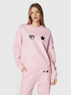 Chiara Ferragni Γυναίκες Μπλούζες Μπλούζα 73CBIT06 Ροζ Regular Fit