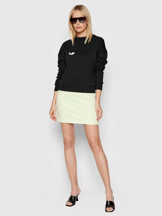 Chiara Ferragni Γυναίκες Μπλούζες Χωρίς Φερμουάρ Μπλούζα 72CBIT10 Μαύρο Regular Fit 4 Chiara Ferragni Γυναίκες Μπλούζες Χωρίς Φερμουάρ Μπλούζα 72CBIT10 Μαύρο Regular Fit - Image 2