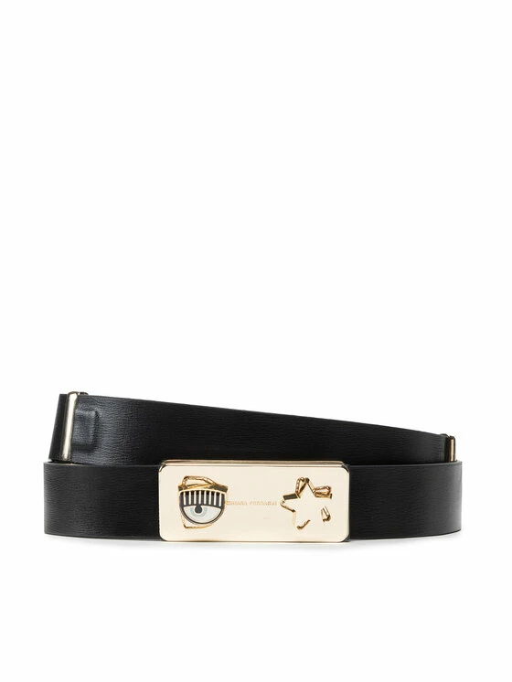 Chiara Ferragni Γυναίκες Ζώνες Ζώνη Γυναικεία 72SB6F06 Μαύρο 3 Chiara Ferragni Γυναίκες Ζώνες Ζώνη Γυναικεία 72SB6F06 Μαύρο