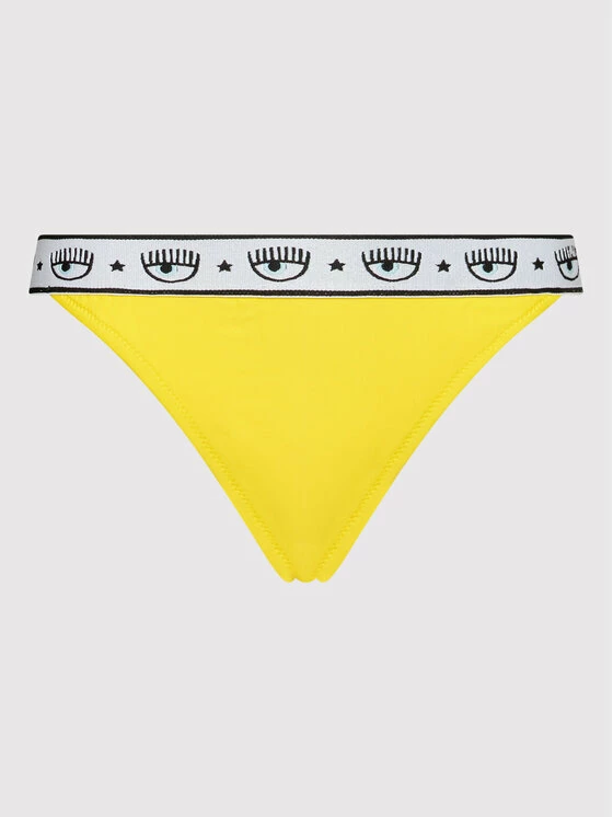 Chiara Ferragni Γυναίκες Μπικίνι κάτω μέρος CFA7104 Κίτρινο 5 Chiara Ferragni Γυναίκες Μπικίνι κάτω μέρος CFA7104 Κίτρινο - Image 3
