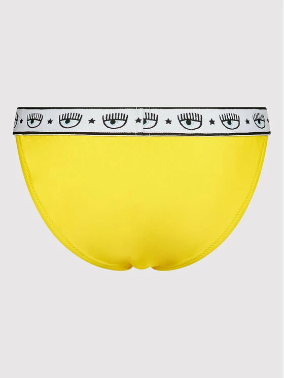 Chiara Ferragni Γυναίκες Μπικίνι κάτω μέρος CFA7104 Κίτρινο 6 Chiara Ferragni Γυναίκες Μπικίνι κάτω μέρος CFA7104 Κίτρινο - Image 4