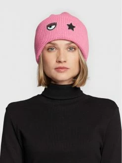 Chiara Ferragni Γυναίκες Χειμωνιάτικοι Σκούφοι Σκούφος 73SBZK36 Ροζ