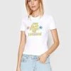 Chiara Ferragni Γυναίκες T-shirts T-Shirt 72CBHT05 Λευκό Slim Fit -Chiara Ferragni Εκπτώσεις unnamed file 444