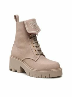 Chiara Ferragni Γυναίκες Biker Μποτάκια Μποτάκια CF2930-014 Καφέ