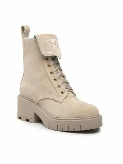Chiara Ferragni Γυναίκες Biker Μποτάκια Μποτάκια CF3045-014 Μπεζ