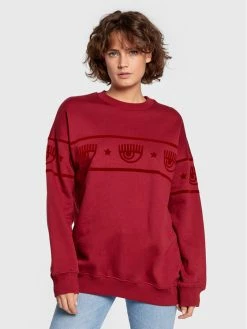 Chiara Ferragni Γυναίκες Μπλούζες Μπλούζα 73CBIT12 Κόκκινο Relaxed Fit