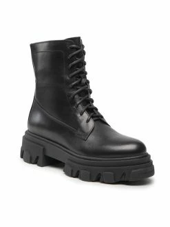 Chiara Ferragni Γυναίκες Biker Μποτάκια Ορειβατικά παπούτσια CF3070-001 Μαύρο