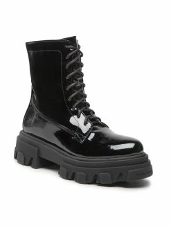 Chiara Ferragni Γυναίκες Biker Μποτάκια Ορειβατικά παπούτσια CF3071-001 Μαύρο